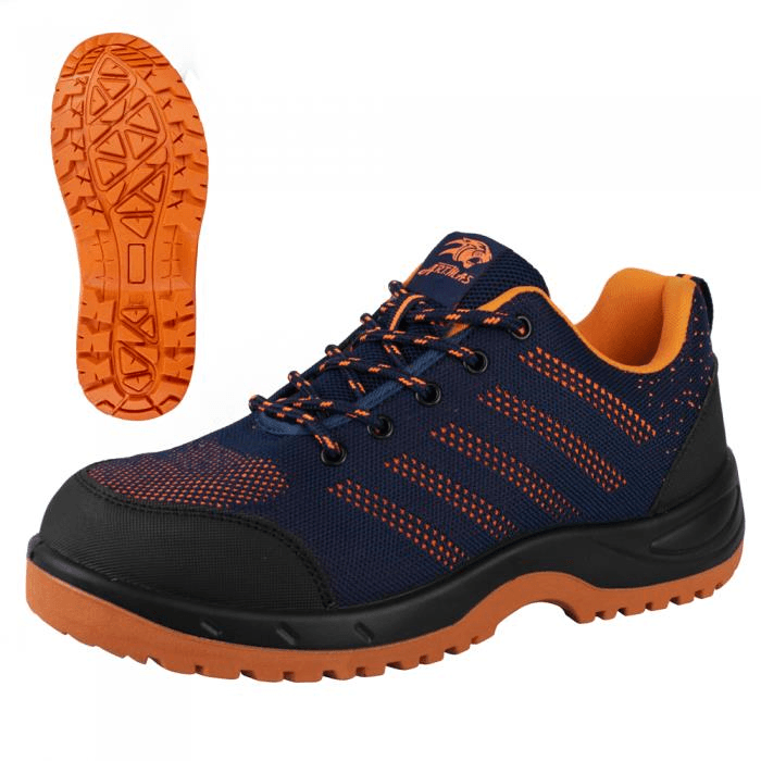 Pantofi de lucru, SB, SRC, Fly-knit, bombeu metalic, bleumarin, ART.MAS — imaginea 5
