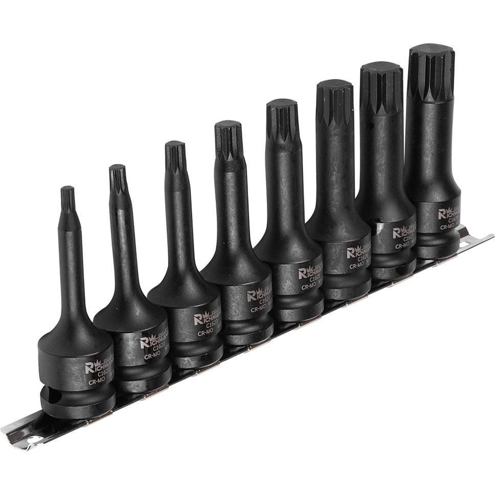 Trusa tubulare impact Spline, M5-M18, 1/2'', Richmann Exclusive — imaginea 3