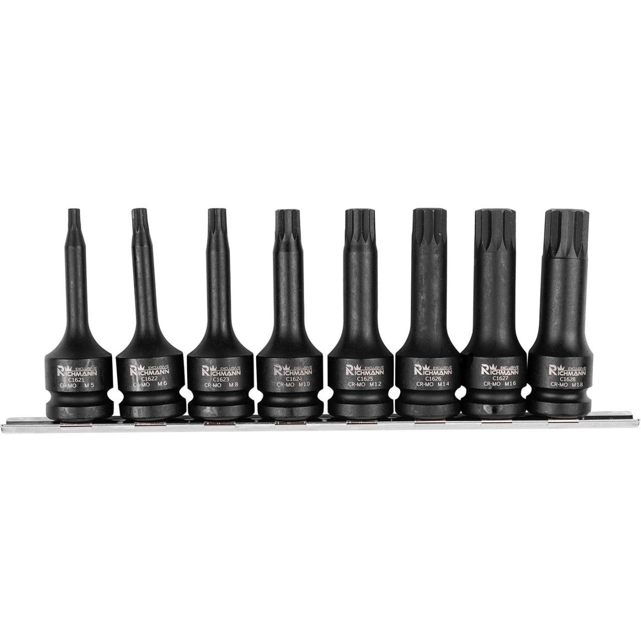 Trusa tubulare impact Spline, M5-M18, 1/2'', Richmann Exclusive — imaginea 4