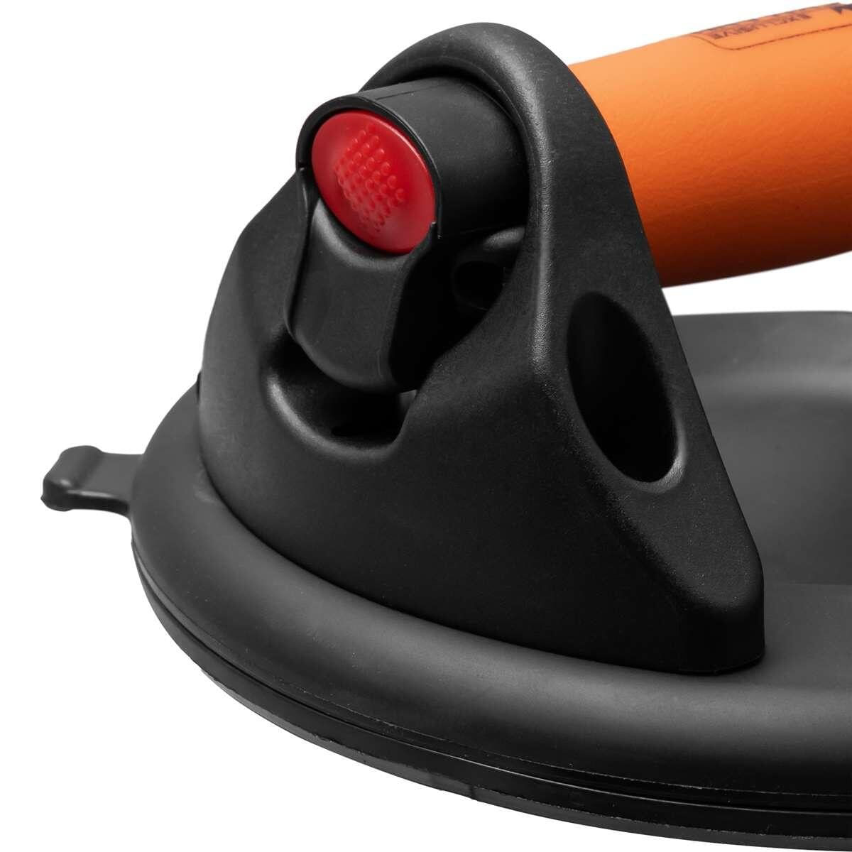 Ventuza pentru transport si montat parbrize, geamuri, placi marmura, granit, cu manometru, 1 brat, max 120 kg, Richmann Exclusiv — imaginea 2