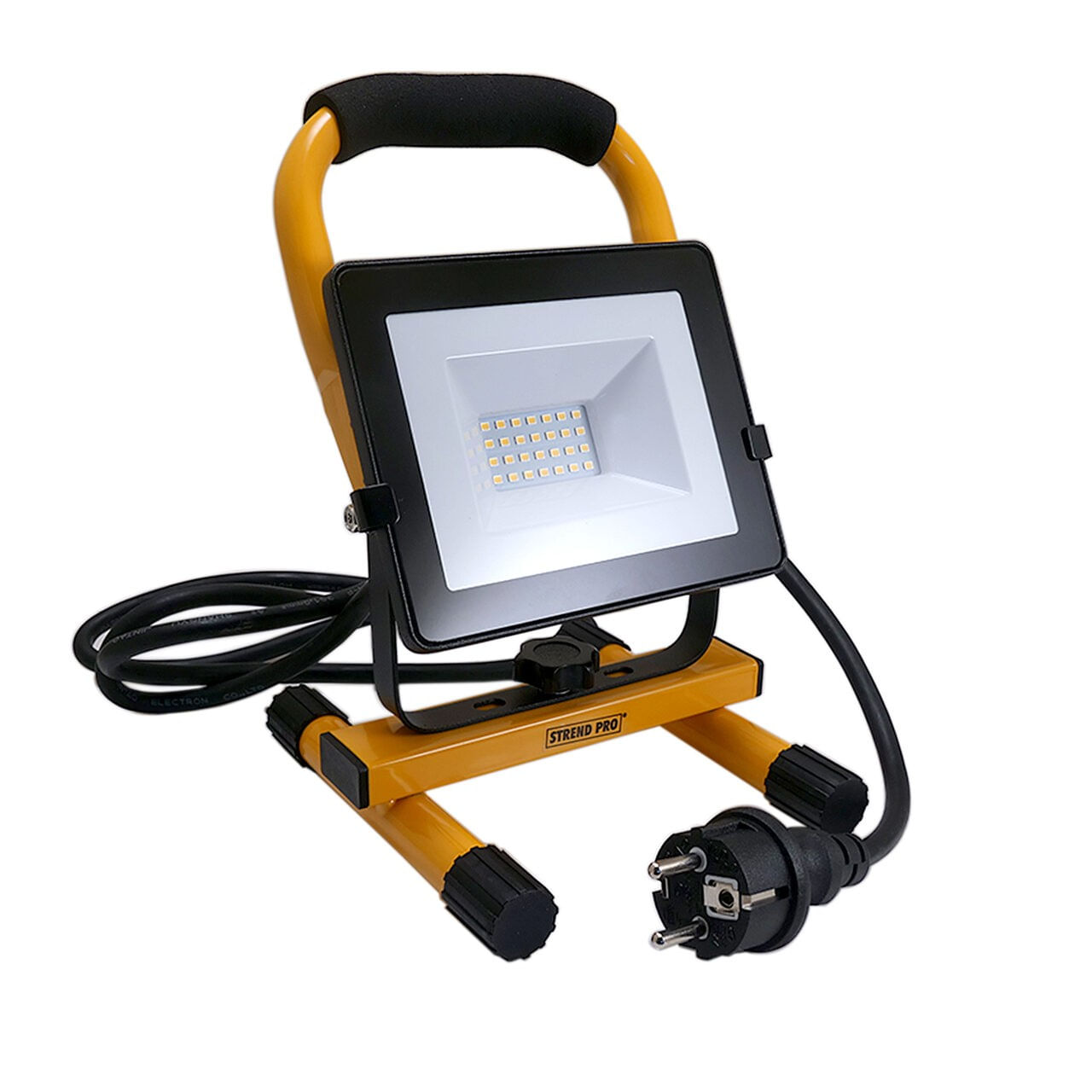 Proiector lucru, LED SMD, cu stativ, 20 W, 1600 lm, IP65, Strend Pro — imaginea 4