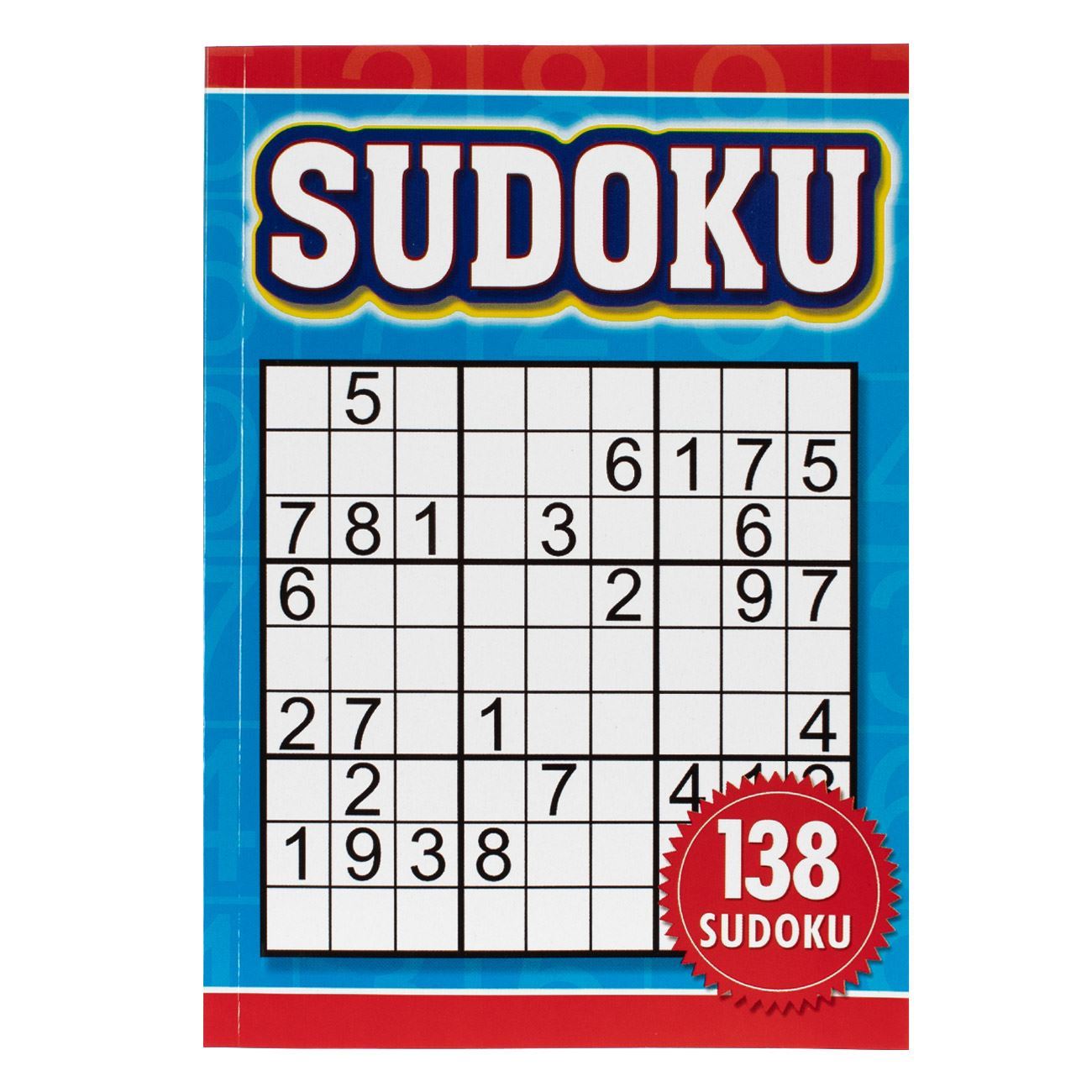 Carte sudoku, fara brand, a5, 80 file, 138 puzzle-uri