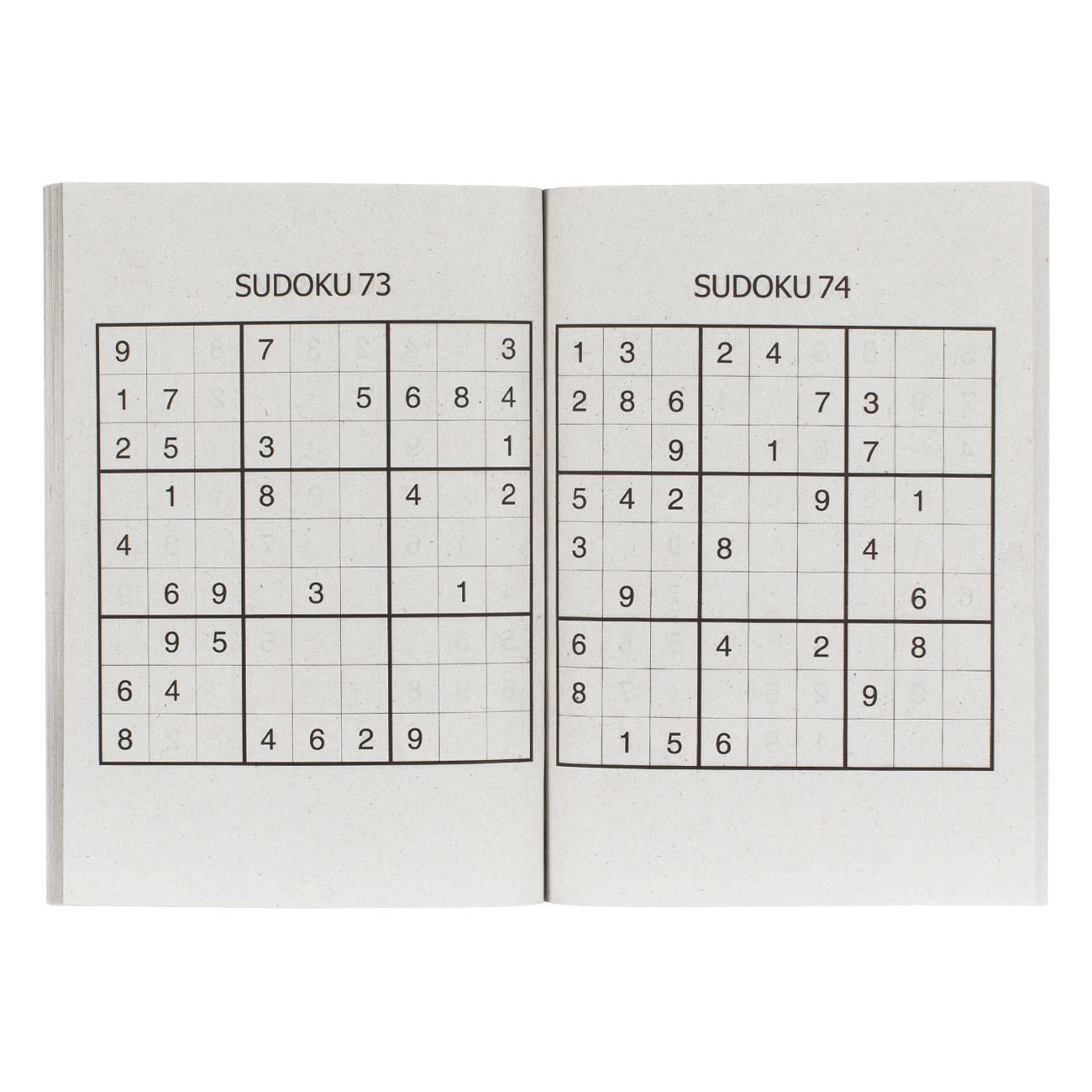 Carte sudoku, fara brand, a5, 80 file, 138 puzzle-uri - 1 | YEO