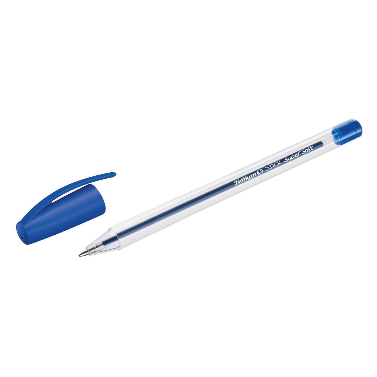 Set pixuri, pelikan, stick, 4 bucati, culoare albastru