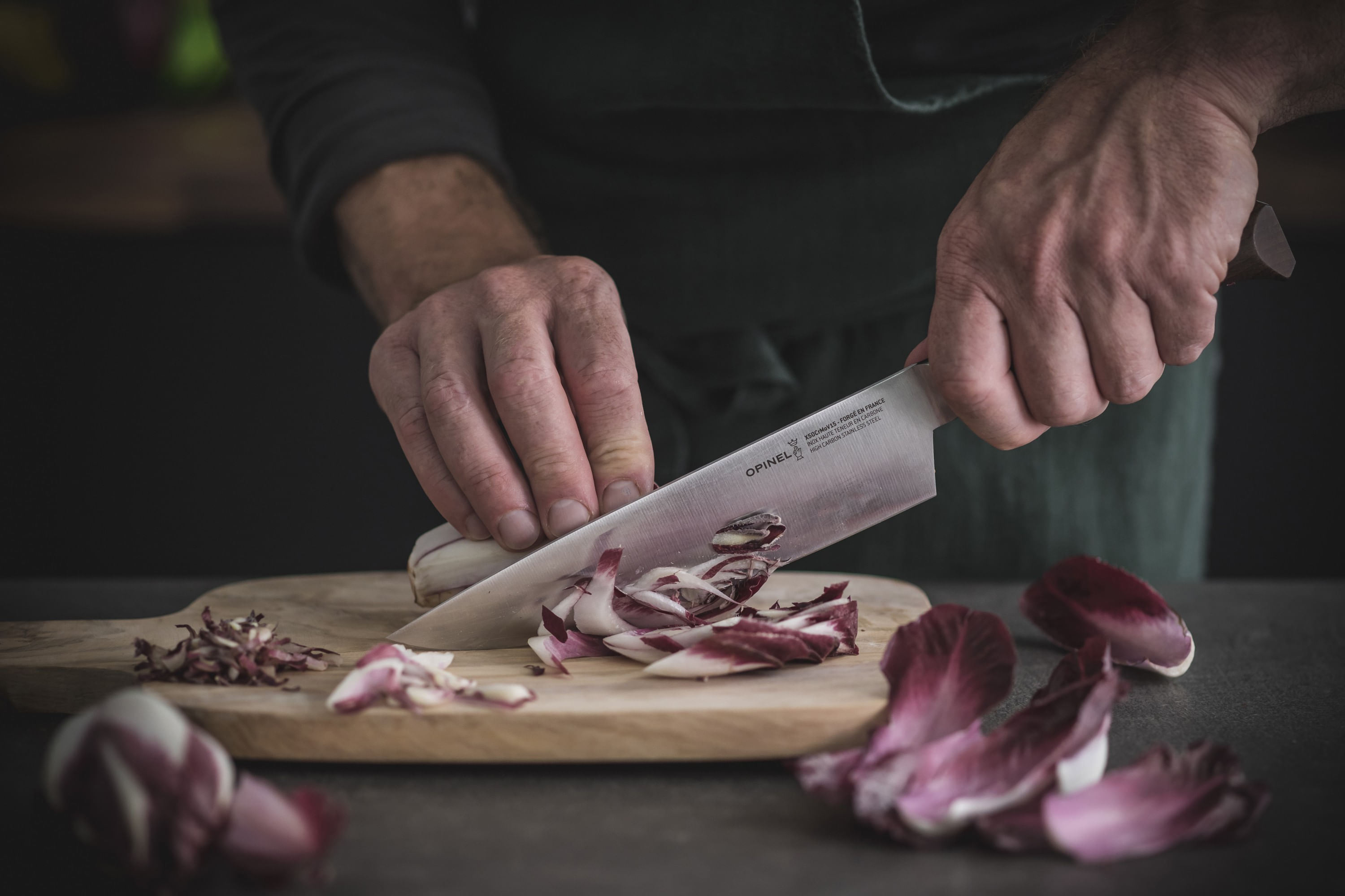 Cutitul bucatarului, 17cm, "Les Forges 1890” - Opinel — imaginea 4