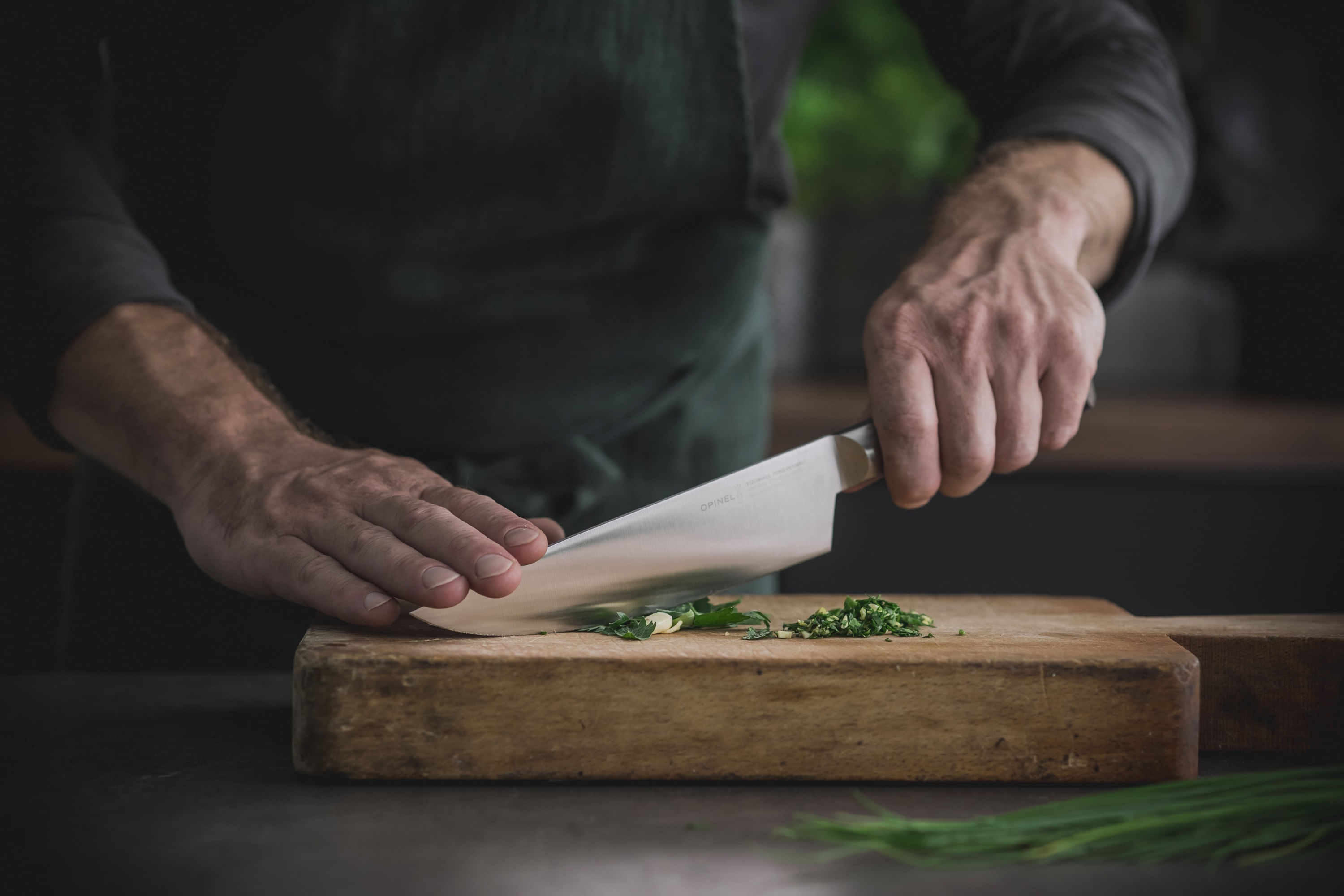 Cutitul bucatarului, 17cm, "Les Forges 1890” - Opinel — imaginea 5