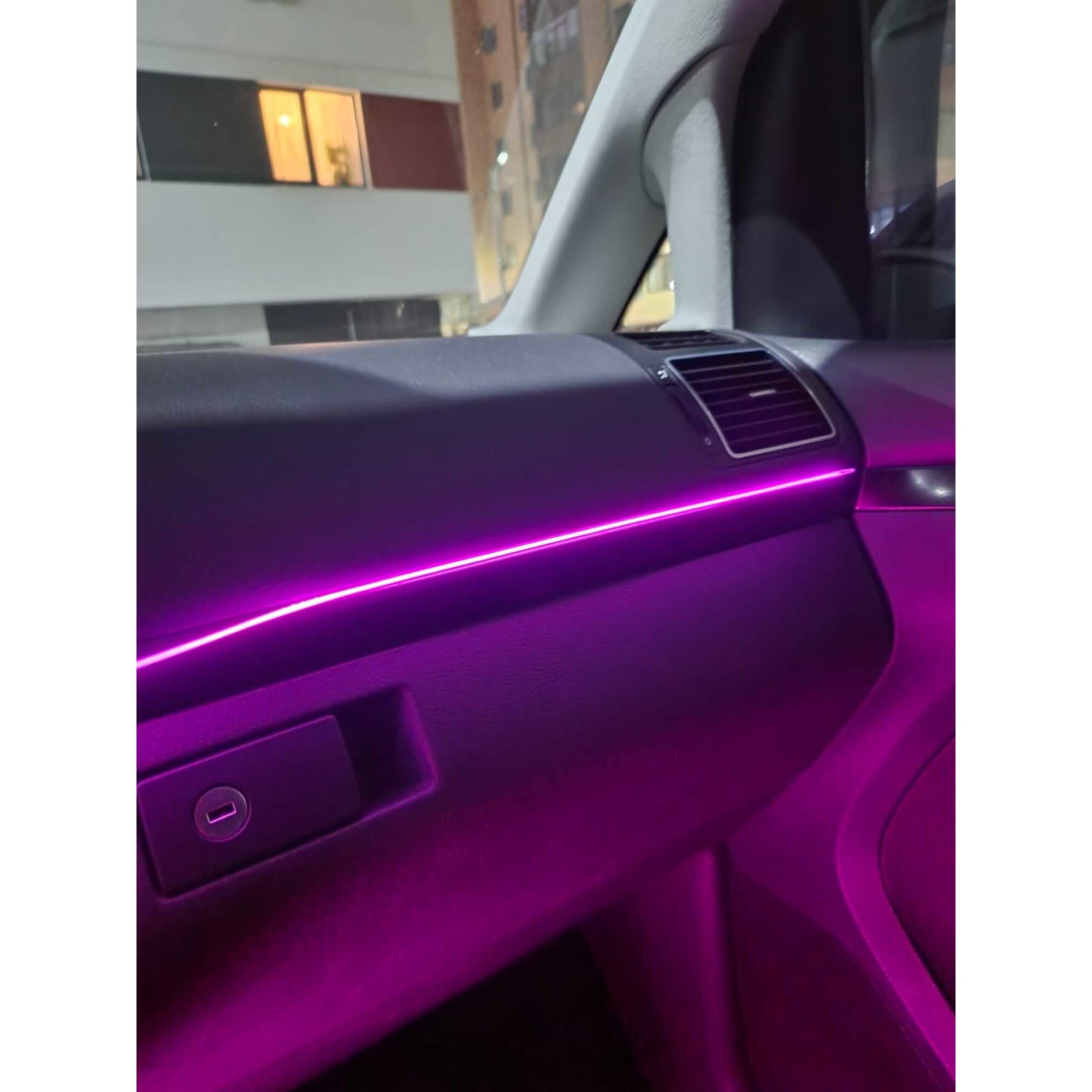 Kit lumini ambientale auto, RGB, 18 in 1, fir flexibil, aplicatie, bluetooth si telecomanda - imagine 9