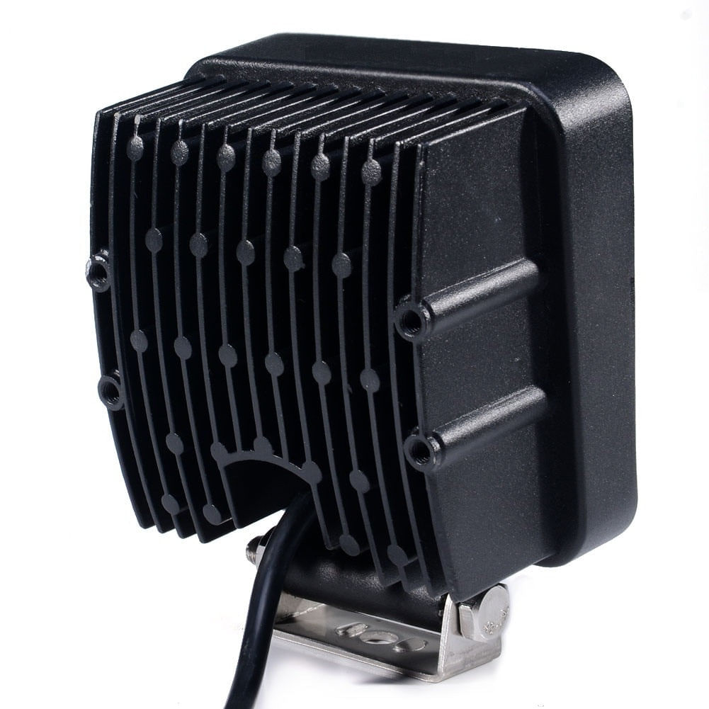 Proiector LED auto, putere 48W, 12V-24V, IP 67, 6500K, 1800Lm, lumina alba rece, negru — imaginea 6