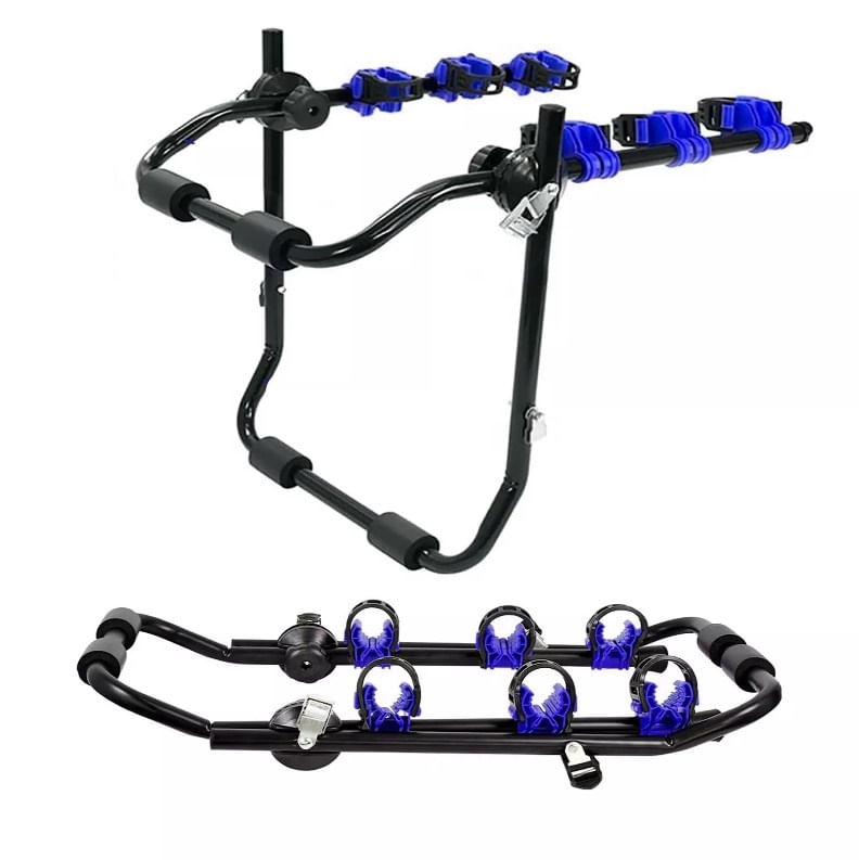 Suport pentru 3 biciclete cu prindere pe haion/portbagaj, Goodyear GY910010