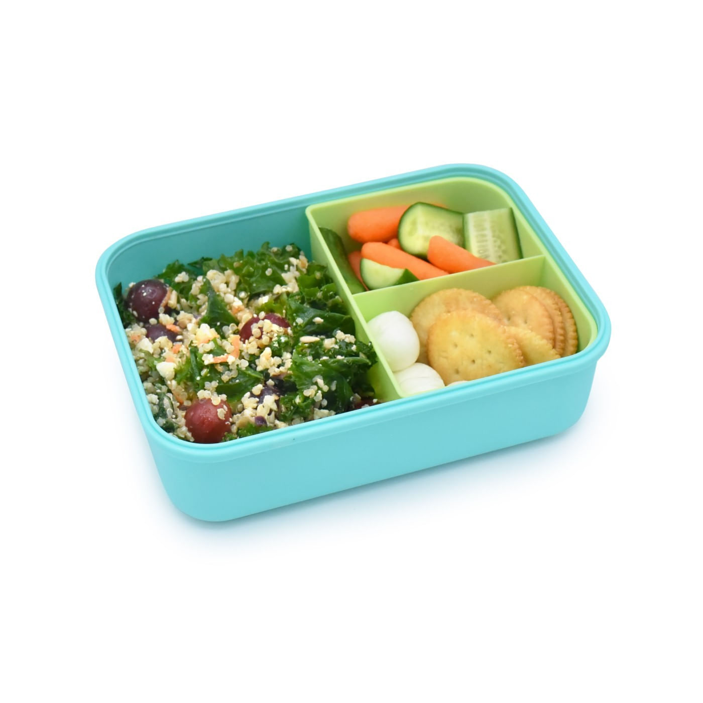 Cutie pranz BENTO 1250ML cutie detasabila MELII BLUE MINT LIME