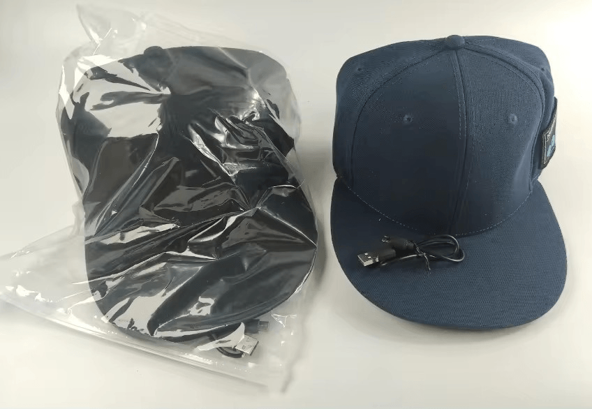 Sapca smart ,multifunctionala in aer liber cu difuzoare Bluetooth , muzica reglabila fara fir - imagine 8