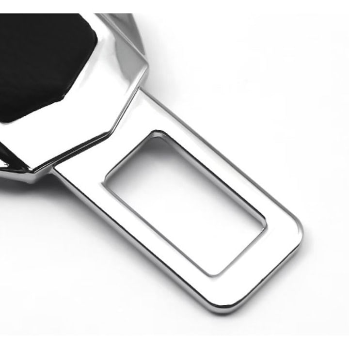 Set 2x Adaptoare Centura Siguranta Falsa MRG M1089, Piele Chrome Mercedes - 2 | YEO