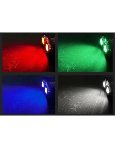 Kit Plafon Instelat + stele cazatoare 16W RGBW 900 fire la 2m combinate - 1 | YEO