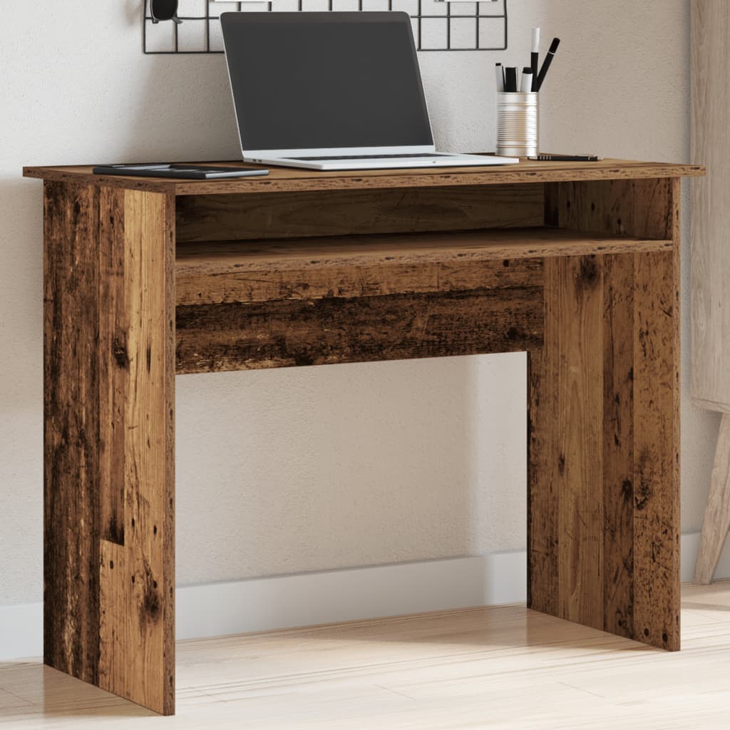 Birou, lemn vechi, 90x50x74 cm, lemn prelucrat — imaginea 2