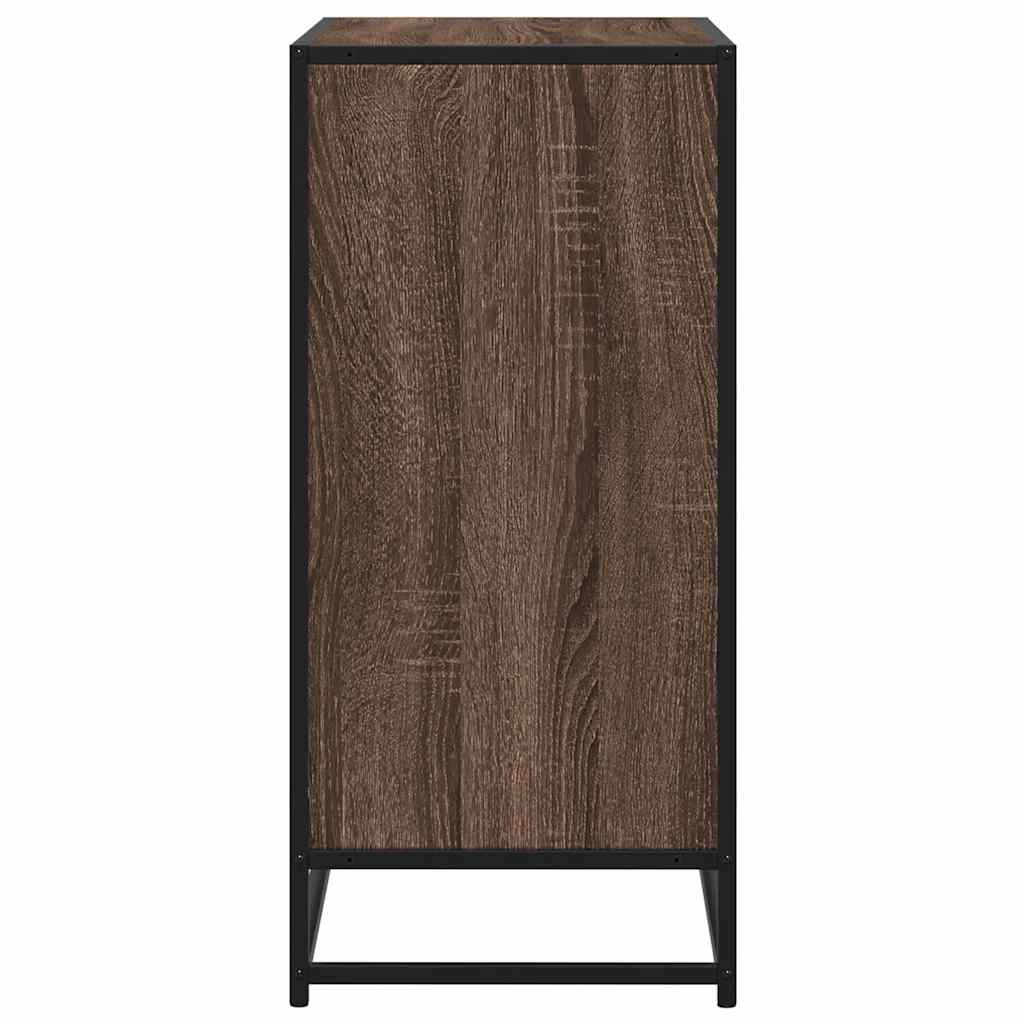 Dulap, stejar maro, 62x35x76 cm, lemn prelucrat — imaginea 5