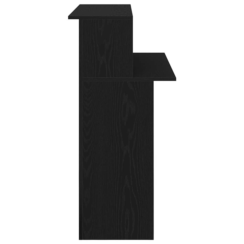 Birou de receptie negru 100x50x103,5 cm Lemn prelucrat - 5 | YEO