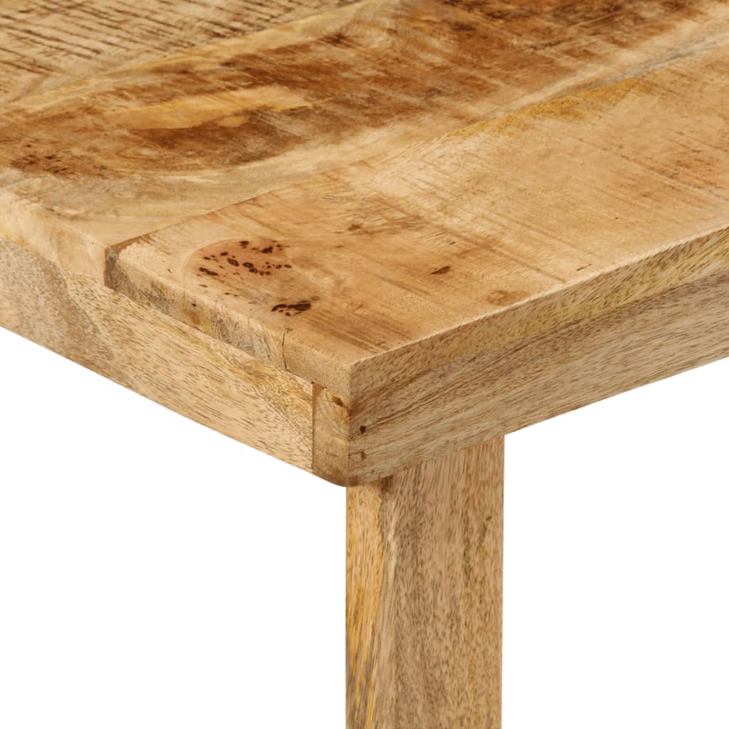 Birou 165x110x75 cm lemn masiv de mango — imaginea 6