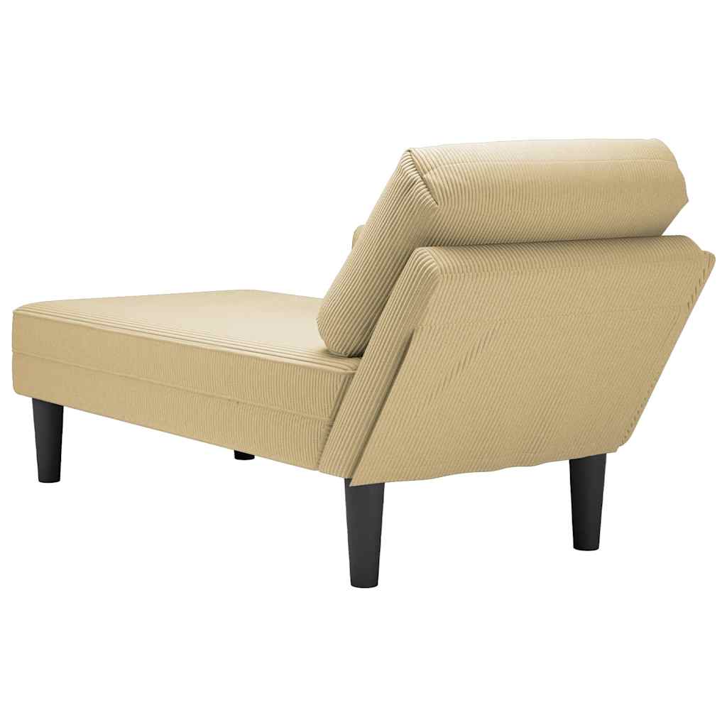 Sezlong cu perna, tesatura din velur verde deschis, gri — imaginea 6