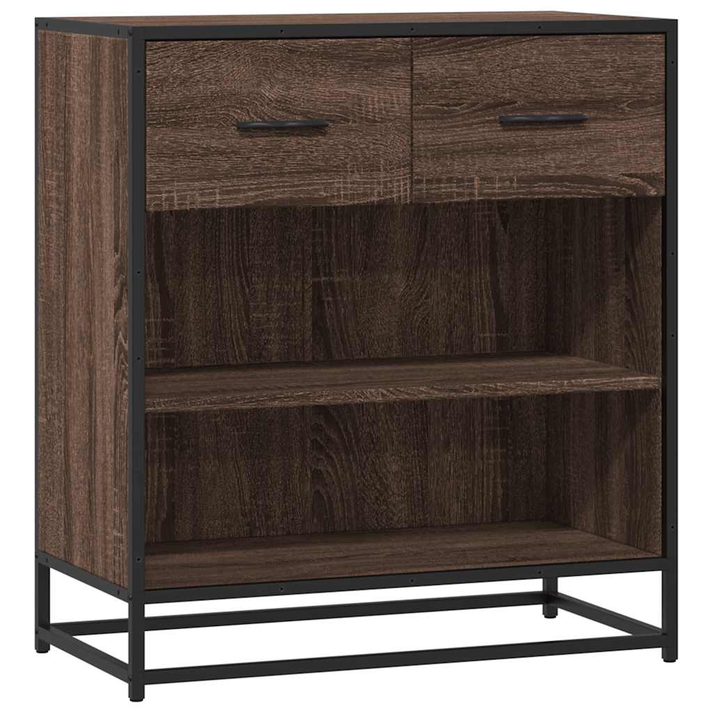 Bufeta Stejar maro 68x35x76 cm Lemn prelucrat