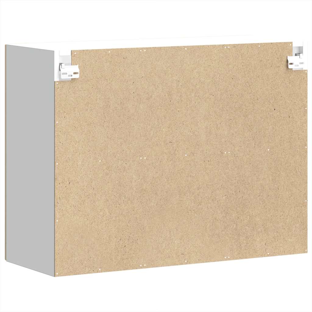 Dulap de bucatarie cu usa de sticla din stejar Sonoma „Porto”., model 1x dulap de perete din sticlă (2 uși), mărime 80x31x60 cm — imaginea 9