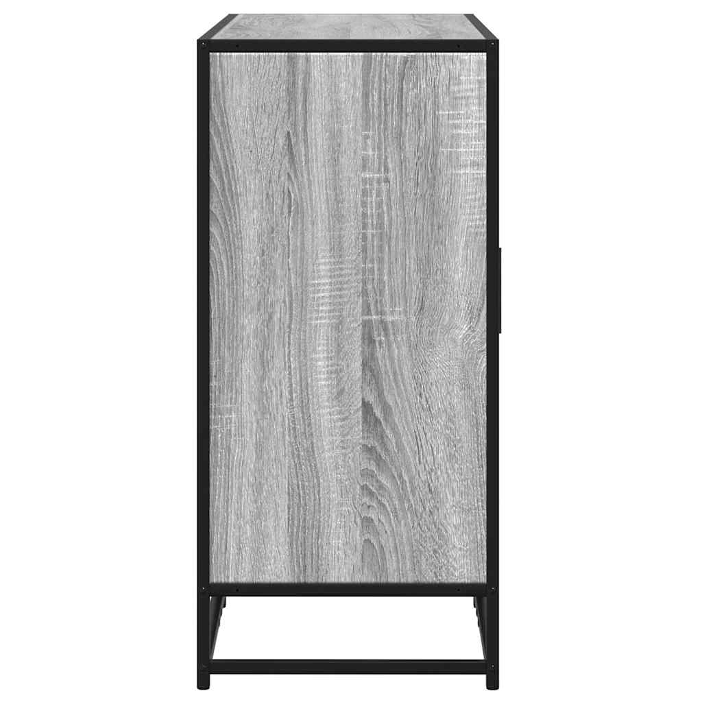 Dulap, gri sonoma, 92x35x76 cm, lemn prelucrat — imaginea 5