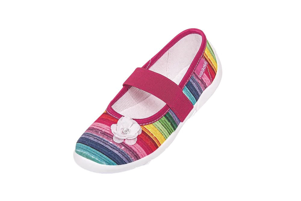 Pantofi cu interior de bumbac pentru fetite Vi-GGa-Mi Ilona Ornament - imagine 5