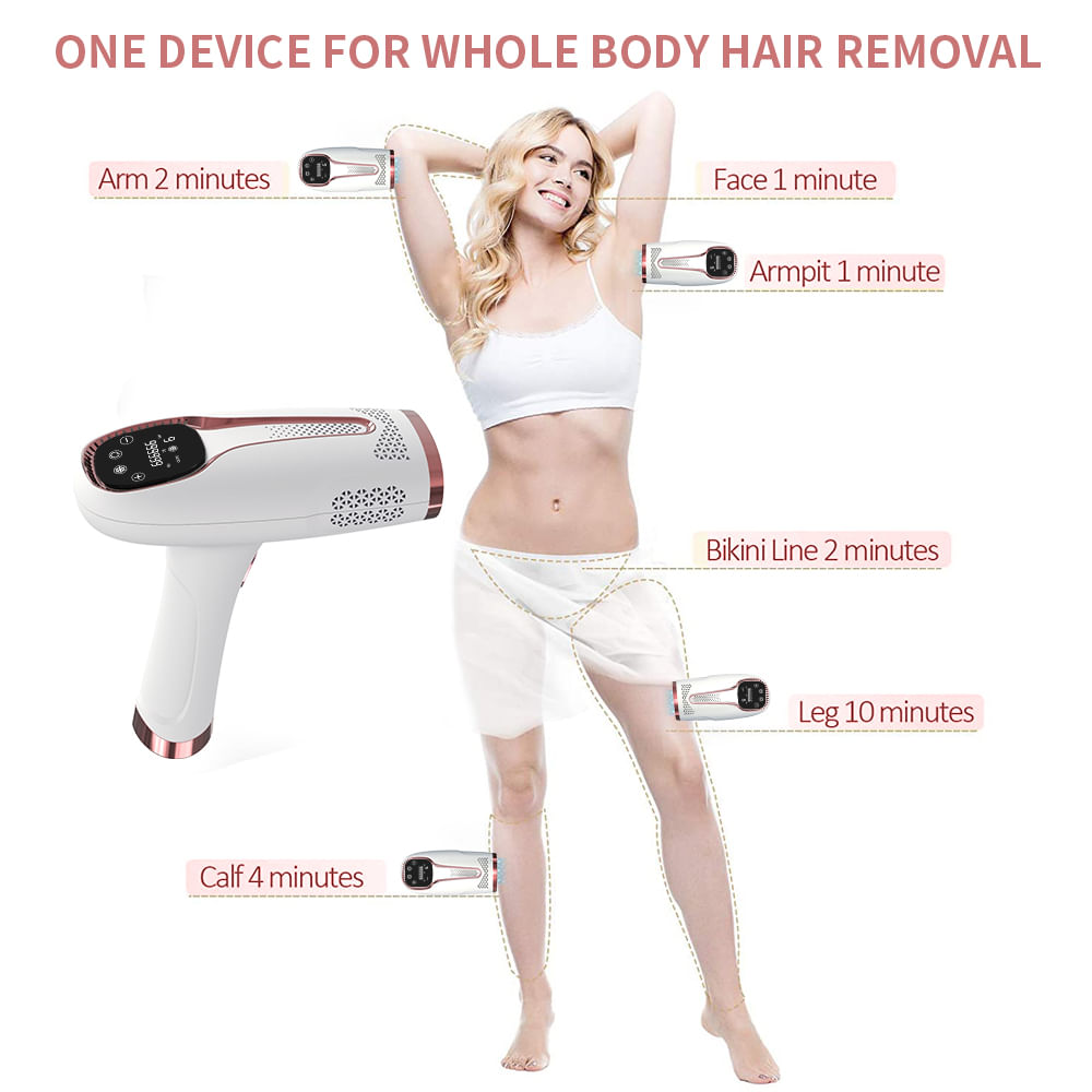 Epilator IPL BHRL-04,epilare definitiva fara durere, rejuvenare corporala, 9 trepte de intensitate - 4 | YEO