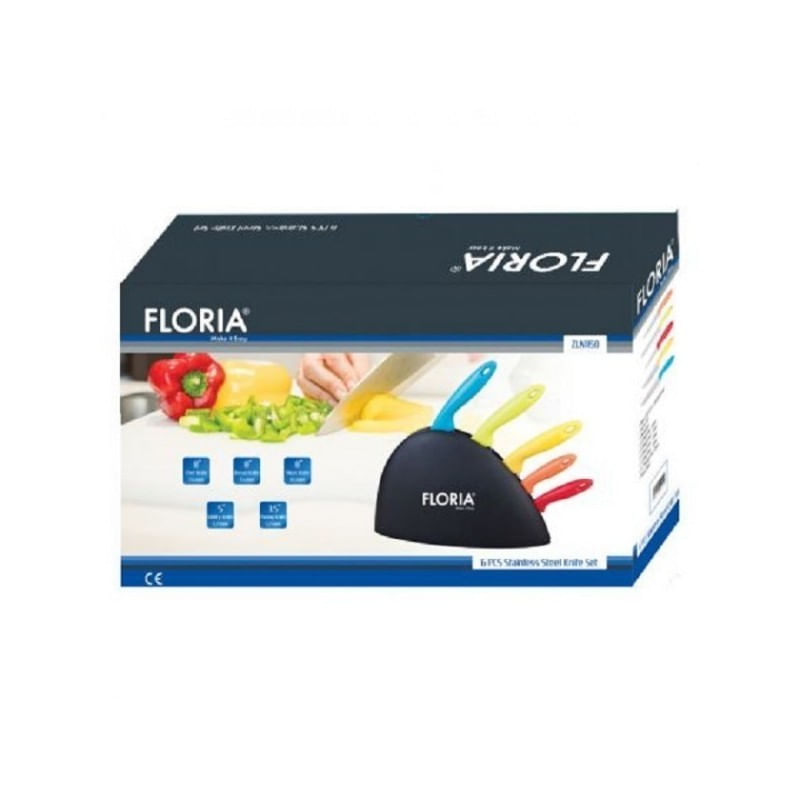 Set cutite 5 piese cu suport Floria ZLN-1150 — imaginea 2