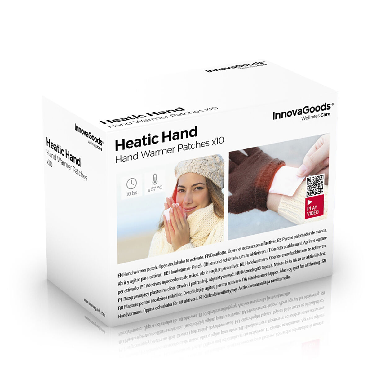 Plasturi pentru incalzirea mainilor Heatic Hand InnovaGoods 10 Unitati - 1 | YEO
