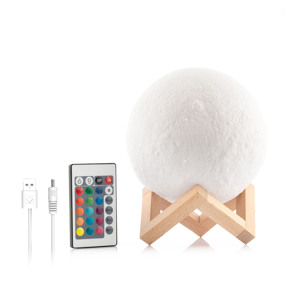 Lampa LED Reincarcabila Luna Moondy InnovaGoods - 2 | YEO