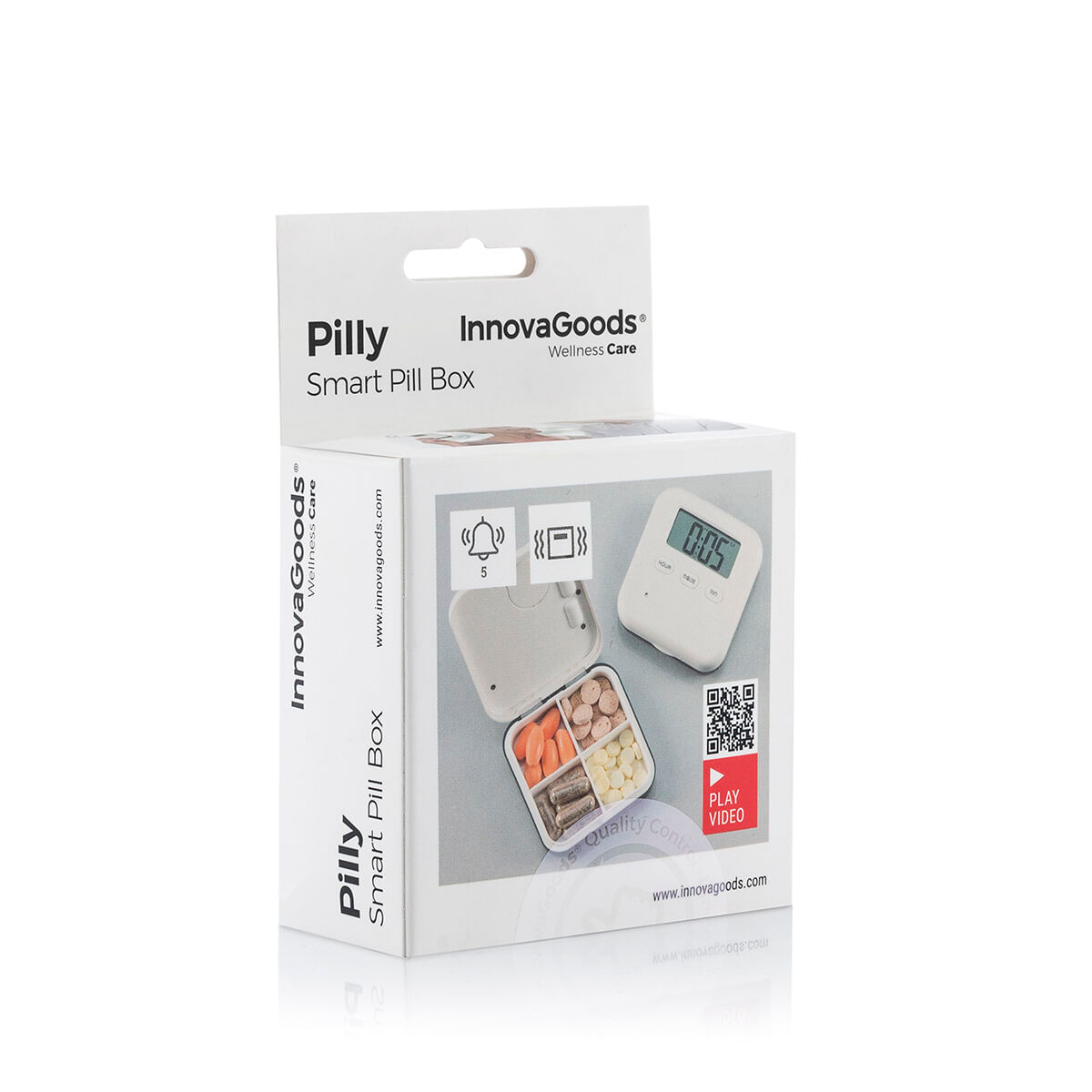 Cutie electronica inteligenta pentru pastile Pilly InnovaGoods - 1 | YEO