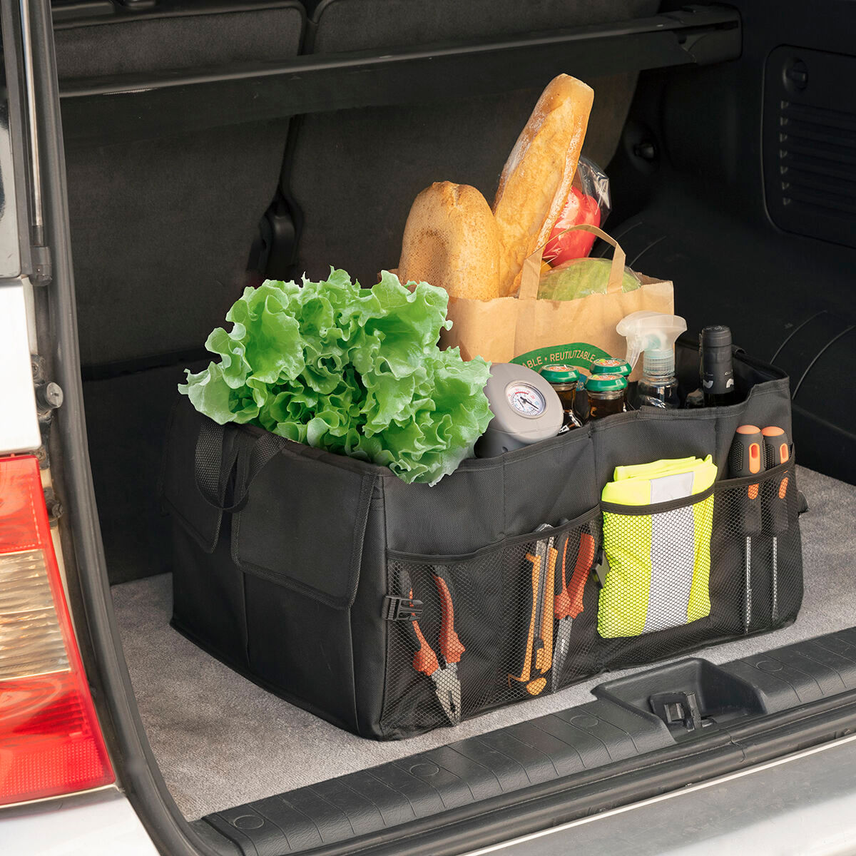 Organizator pliabil pentru portbagajul maşinii Carry InnovaGoods
