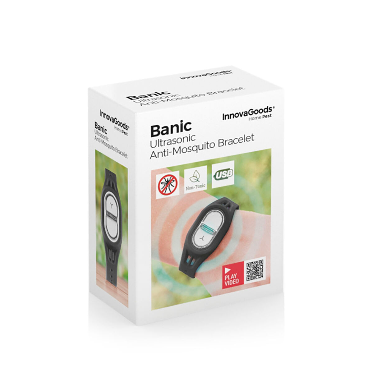 Bratara reincarcabila cu ultrasunete impotriva tantarilor Banic InnovaGoods - 1 | YEO