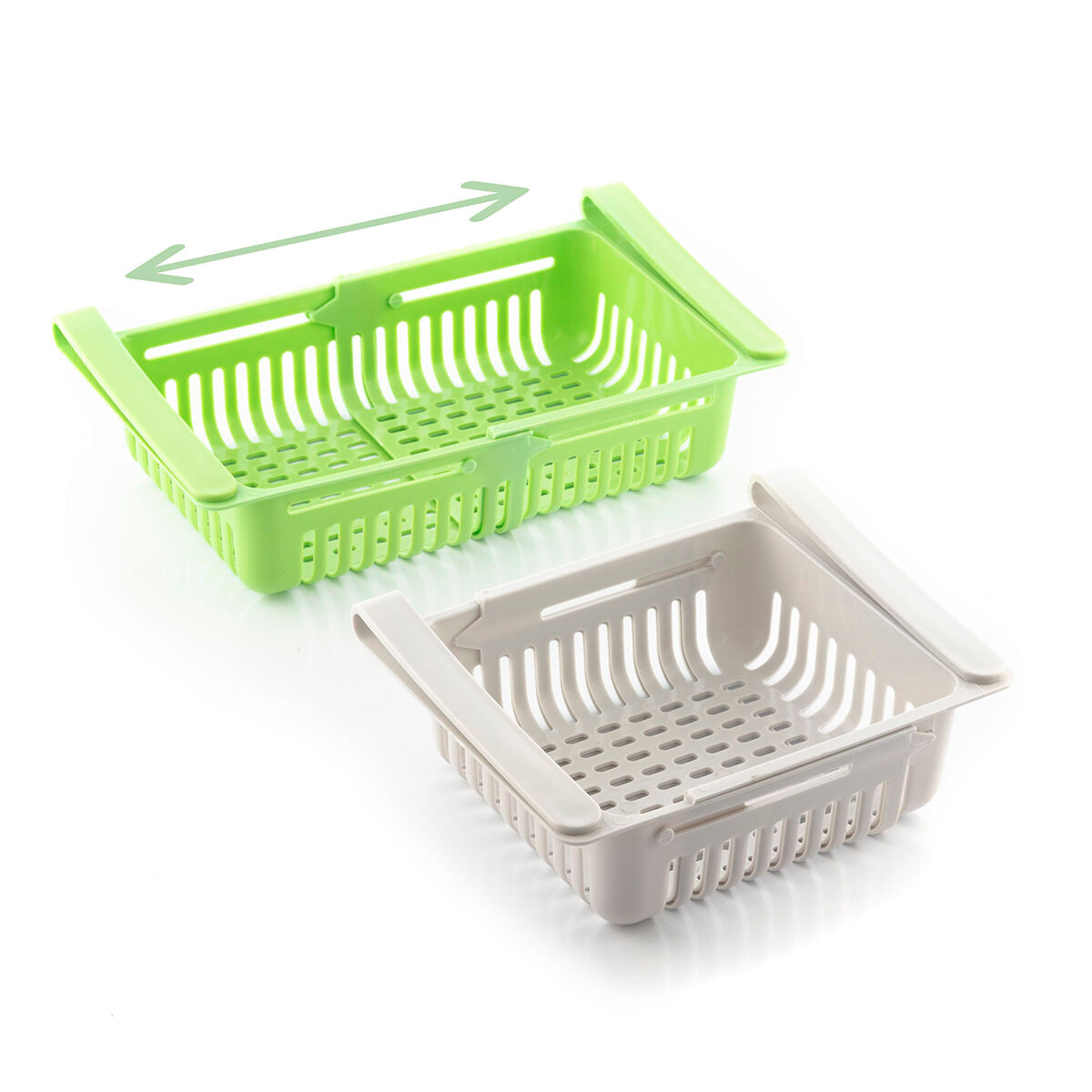 Organizator de frigider reglabil Friwer InnovaGoods 2 Unitati - 2 | YEO