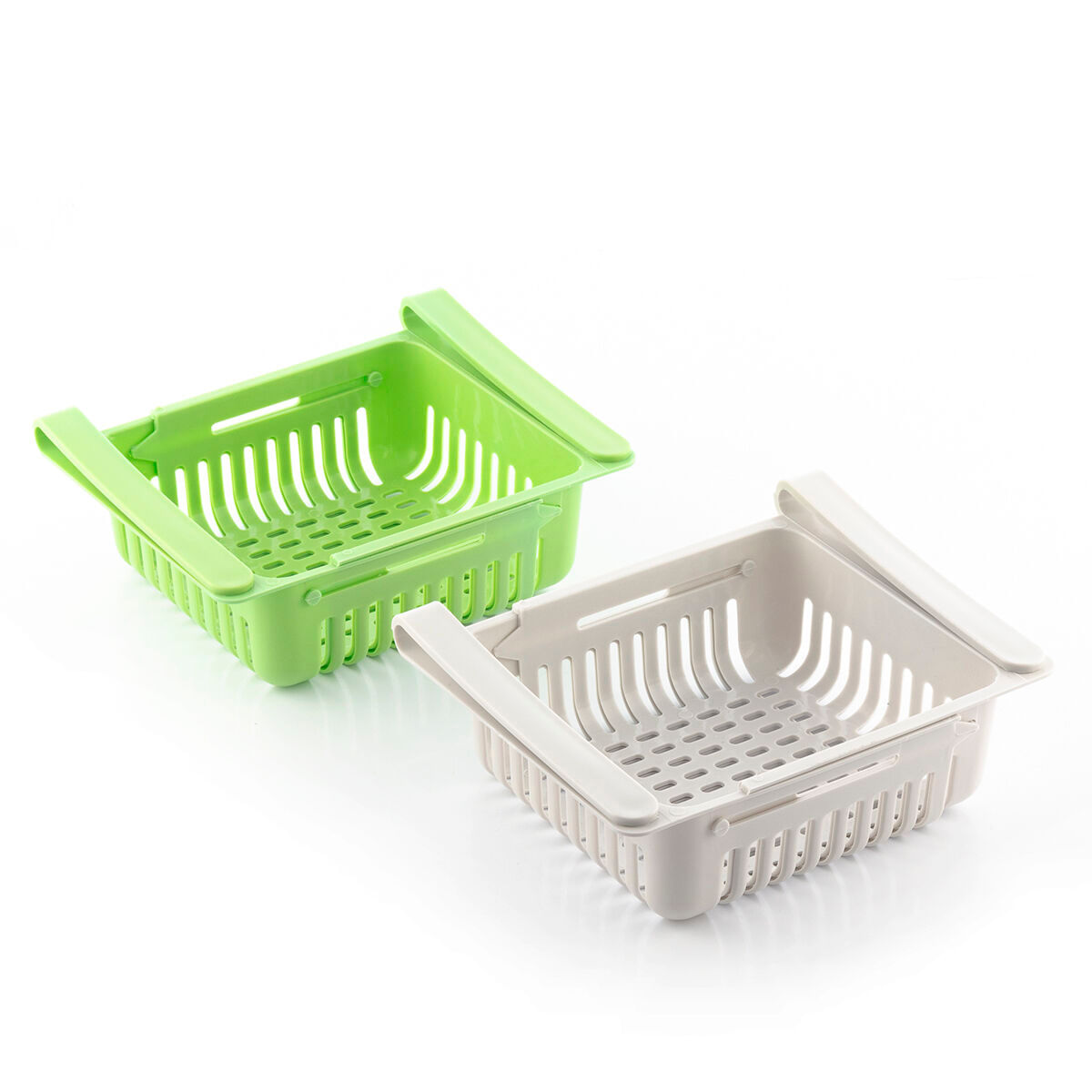 Organizator de frigider reglabil Friwer InnovaGoods 2 Unitati - 3 | YEO