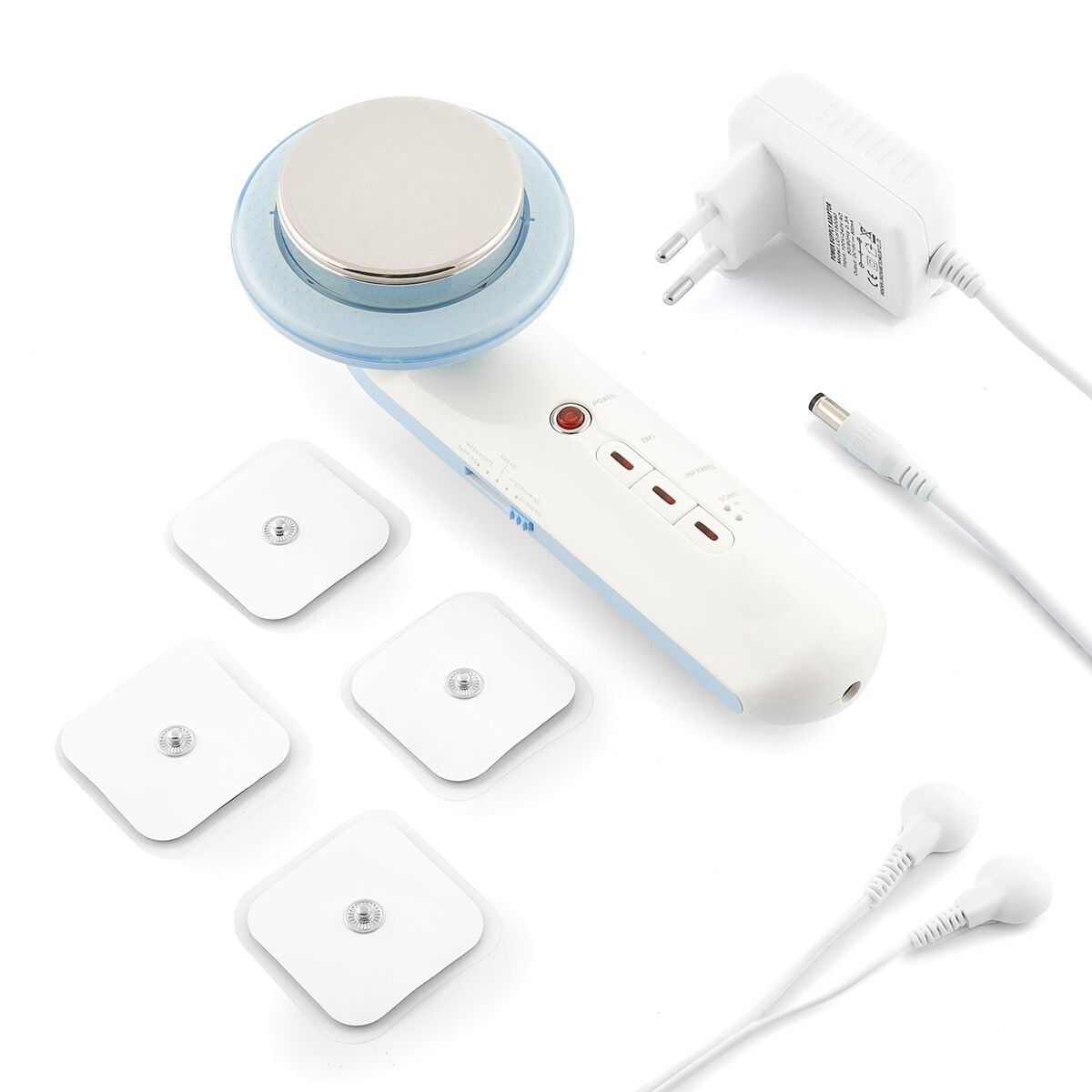 Masaj anticelulitic cu cavitatie cu ultrasunete cu infrarosu si electrostimulare 3 in 1 CellyMax InnovaGoods - 2 | YEO