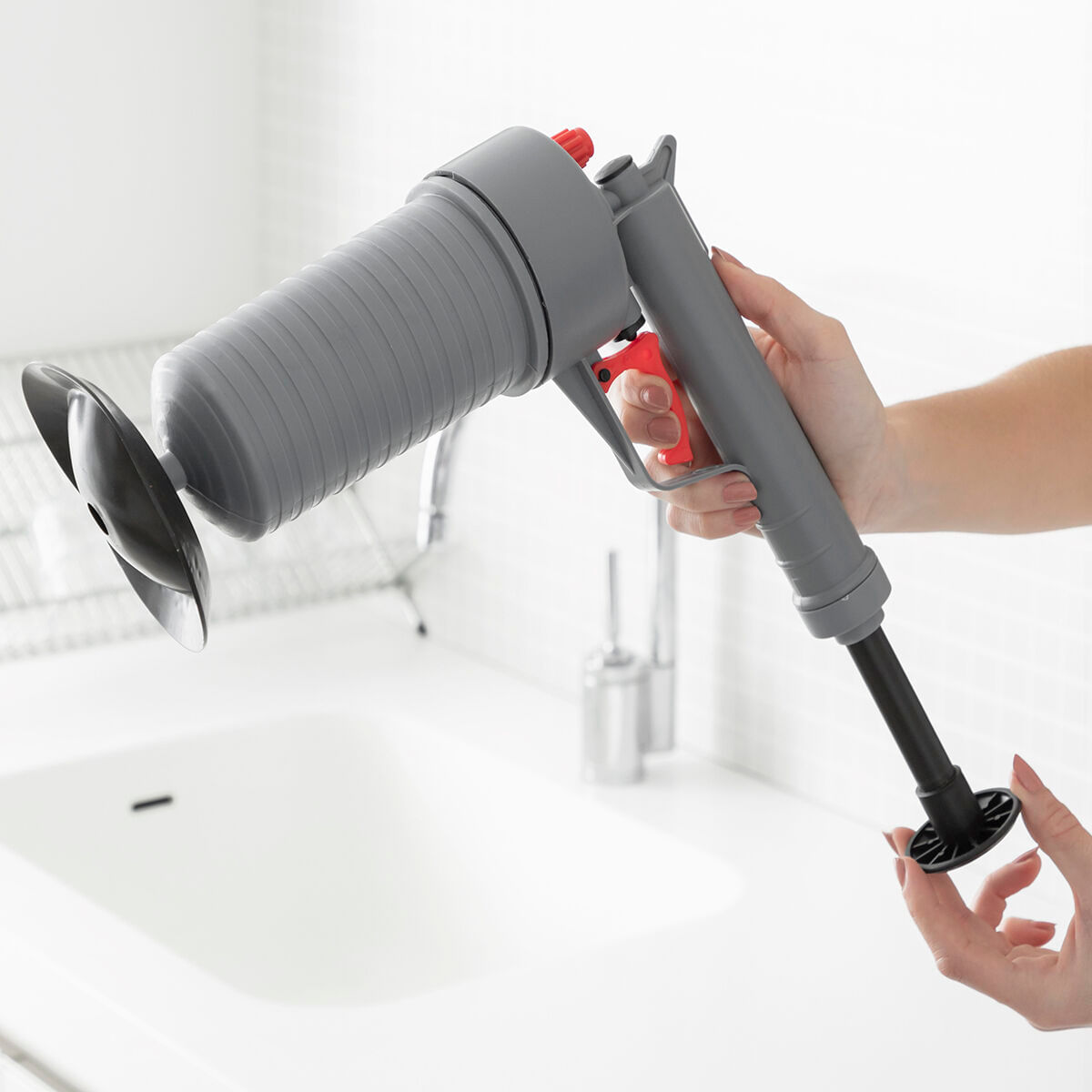 Pistol universal de suflare a aerului cu adaptoare KlinGun InnovaGoods - 4 | YEO