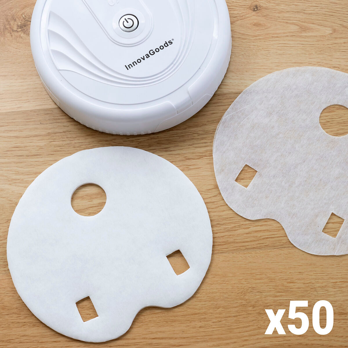 Piese de schimb pentru mop InnovaGoods Pachet de 50 de unitati