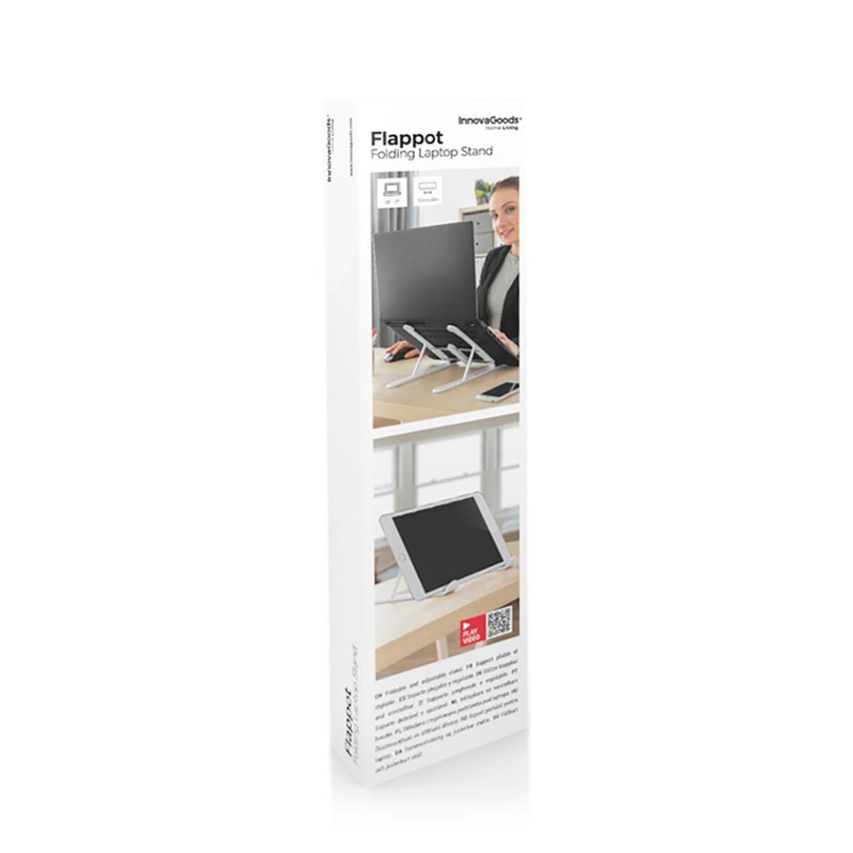 Stand pliant si reglabil pentru laptop Flappot InnovaGoods - 1 | YEO