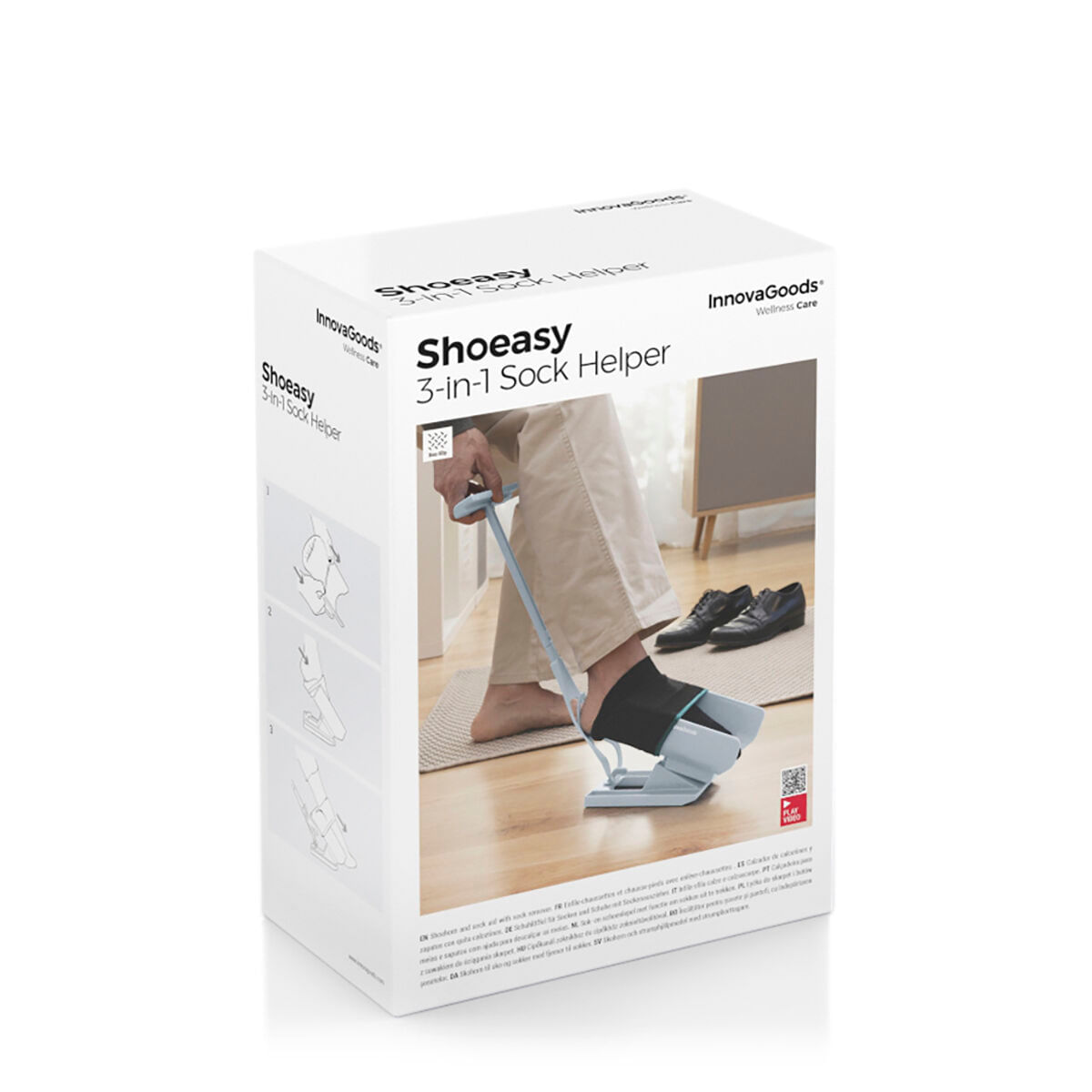 Incaltator de sosete si incaltaminte cu dispozitiv pentru descaltat sosete Shoeasy InnovaGoods - 1 | YEO