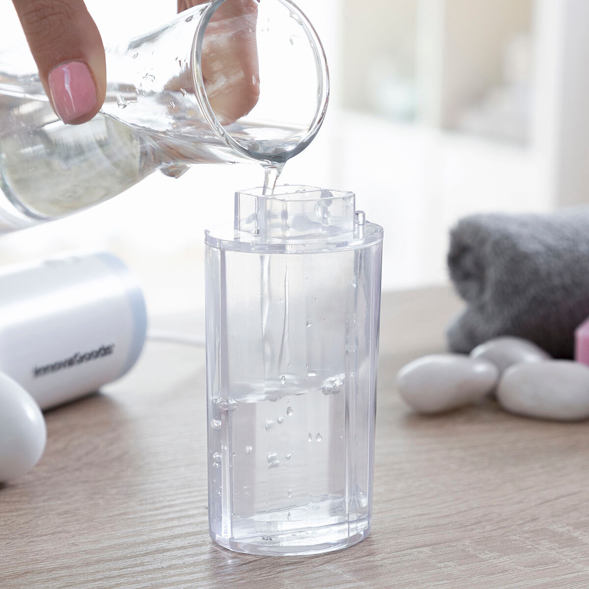 Dispozitiv reincarcabil hidraulic de curatare facial pentru impuritati Hyser InnovaGoods - 5 | YEO