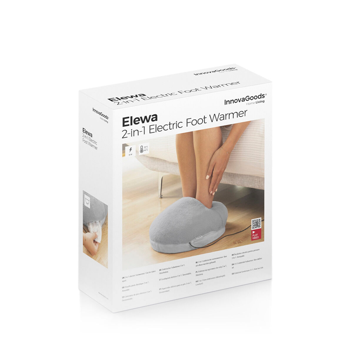 Incalzitor electric pentru picioare 2 in 1 Elewa InnovaGoods - 1 | YEO