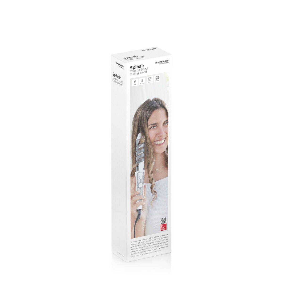 Ondulator spiralat ceramic Spihair InnovaGoods - 1 | YEO