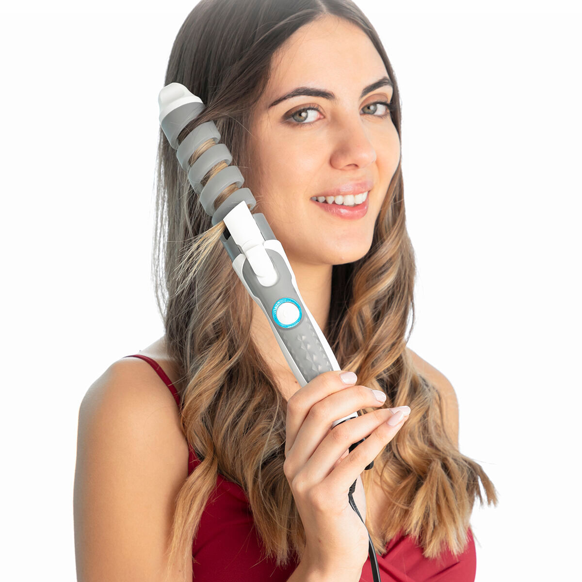 Ondulator spiralat ceramic Spihair InnovaGoods - 4 | YEO