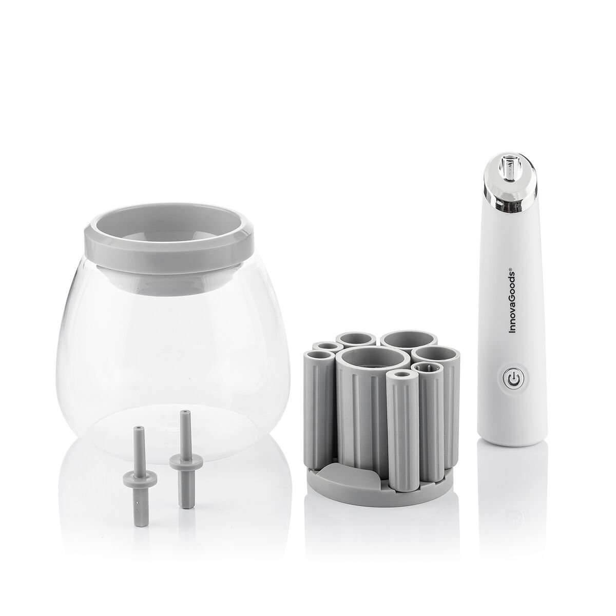 Dispozitiv de curatare si uscator automat pentru pensule de machiaj Maklin InnovaGoods - 2 | YEO