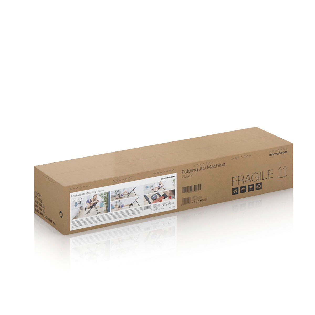 Aparat pentru abdomen pliabil cu ghid de exercitii Plawer InnovaGoods - 1 | YEO