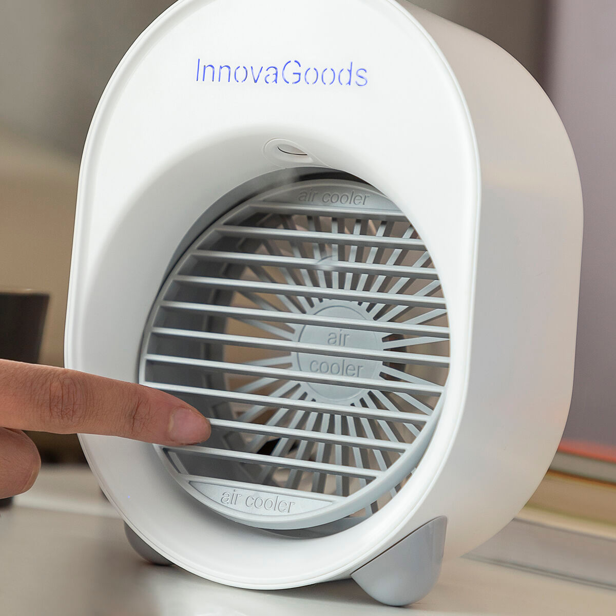 Mini racitor de aer cu ultrasunete-umidificator cu LED Koolizer InnovaGoods - 5 | YEO