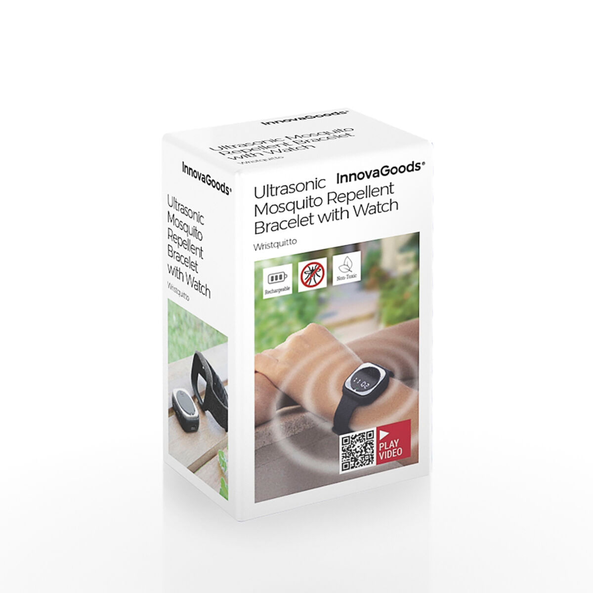 Ceas cu ultrasunete impotriva tantarilor Wristquitto InnovaGoods - 1 | YEO