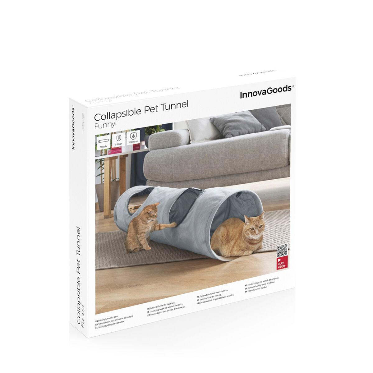 Tunel pliabil pentru animale de companie Funnyl InnovaGoods - 1 | YEO