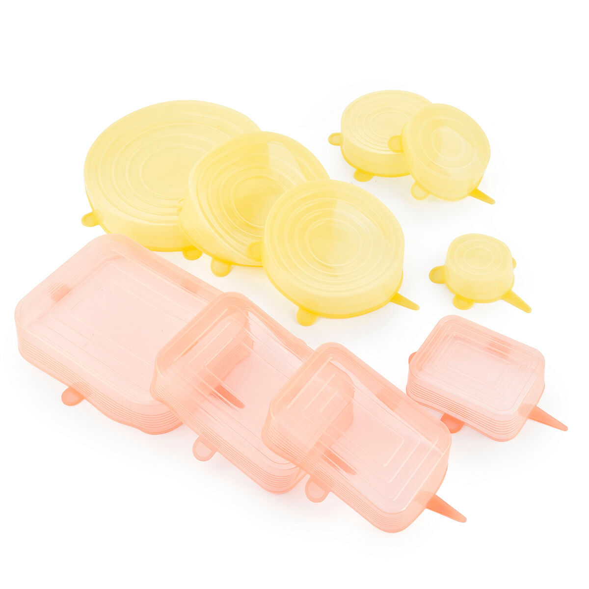 Set de 10 capace de bucatarie reutilizabile si reglabile Lilyd InnovaGoods - 2 | YEO